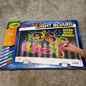 Crayola Ultimate Light Board Drawing Tablet, Light Up Toy, Gifts for Kids